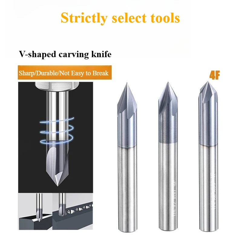 v-shape-tungsten-steel-milling-bit-wood-aluminum-plate-grooving-cutter-cnc-engraving-router-accessories