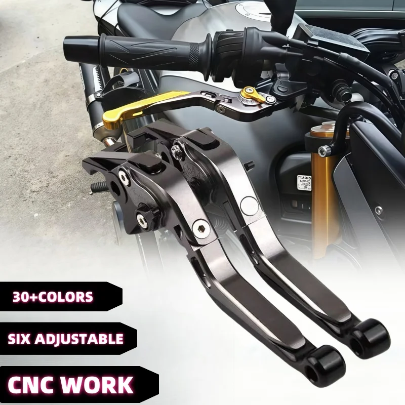 For Kawasaki ZX7R / ZX7RR 1989-2003 ZX9 1994-1997 Brake Lever Set Foldable Adjustable Handle Levers Motorcycle Parts