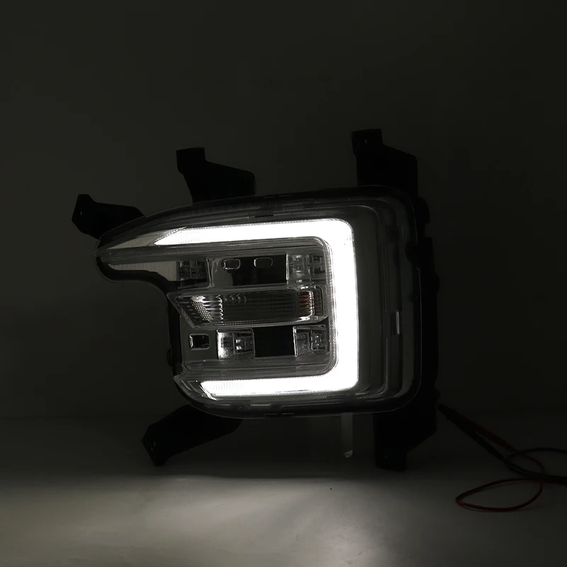 For Changan CS55 2018 2019 LED Car Front Bumper Daytime Running Light DRL Fog Lamp Fog Light Assembly Driving Light Signal Light