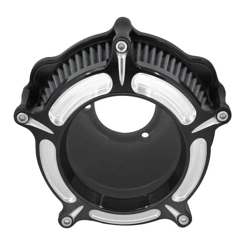 

Motorcycle CNC Air Cleaner Intake Filter Aluminum for Harley Sportster XL1200 Touring Road Glide Softail Dyna