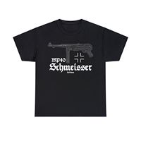 WWII German Maschinenpistole 40 MP40 Submachine Gun T-Shirt 100% Cotton O-Neck Short Sleeve Summer Casual Mens T-shirt
