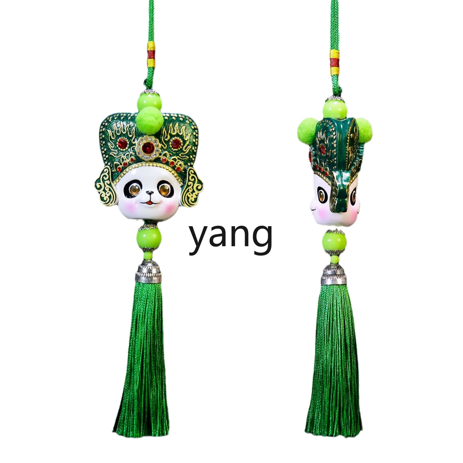 LH car hanging Chinese traditional opera Sichuan opera car, car pendant souvenir gifts