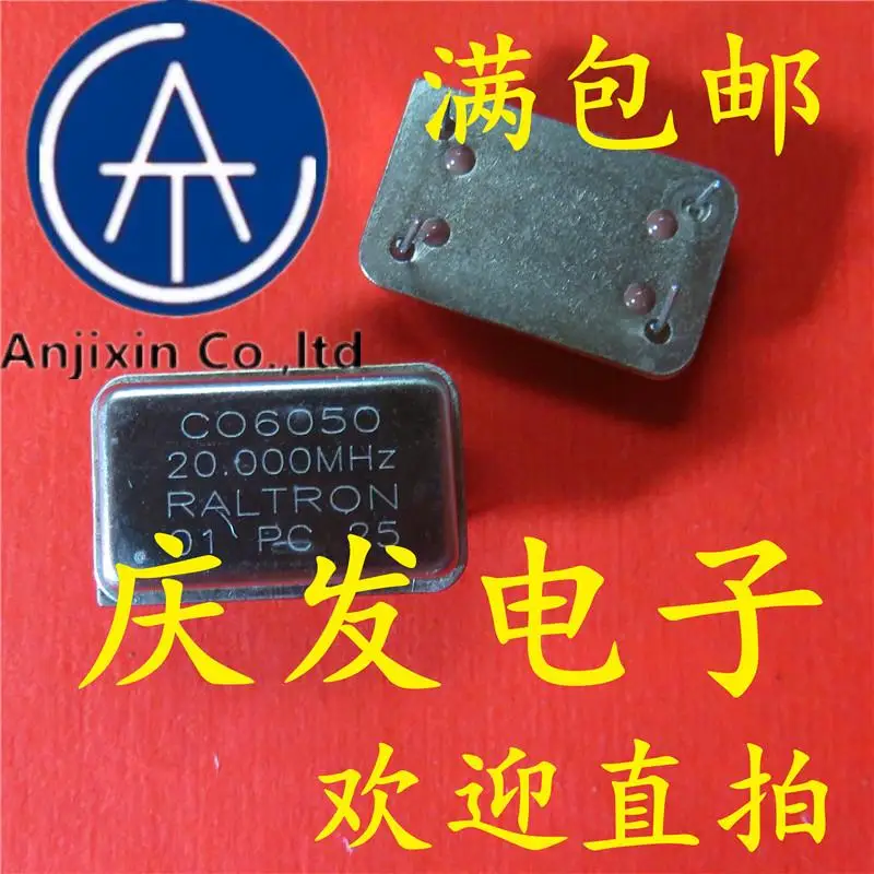 10pcs 100% orginal new in stock  In-line active crystal 20M rectangular 20.000MHZ four-pin