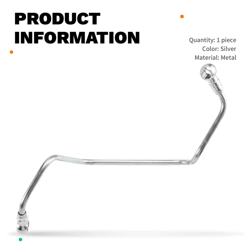 【ลดราคา! !】น้ํามัน Turbo Feed ท่อสําหรับ Citroen C3 C4 C5 9651785280 น้ํามันท่อสําหรับ Xsara Turbo Charger น้ํามัน