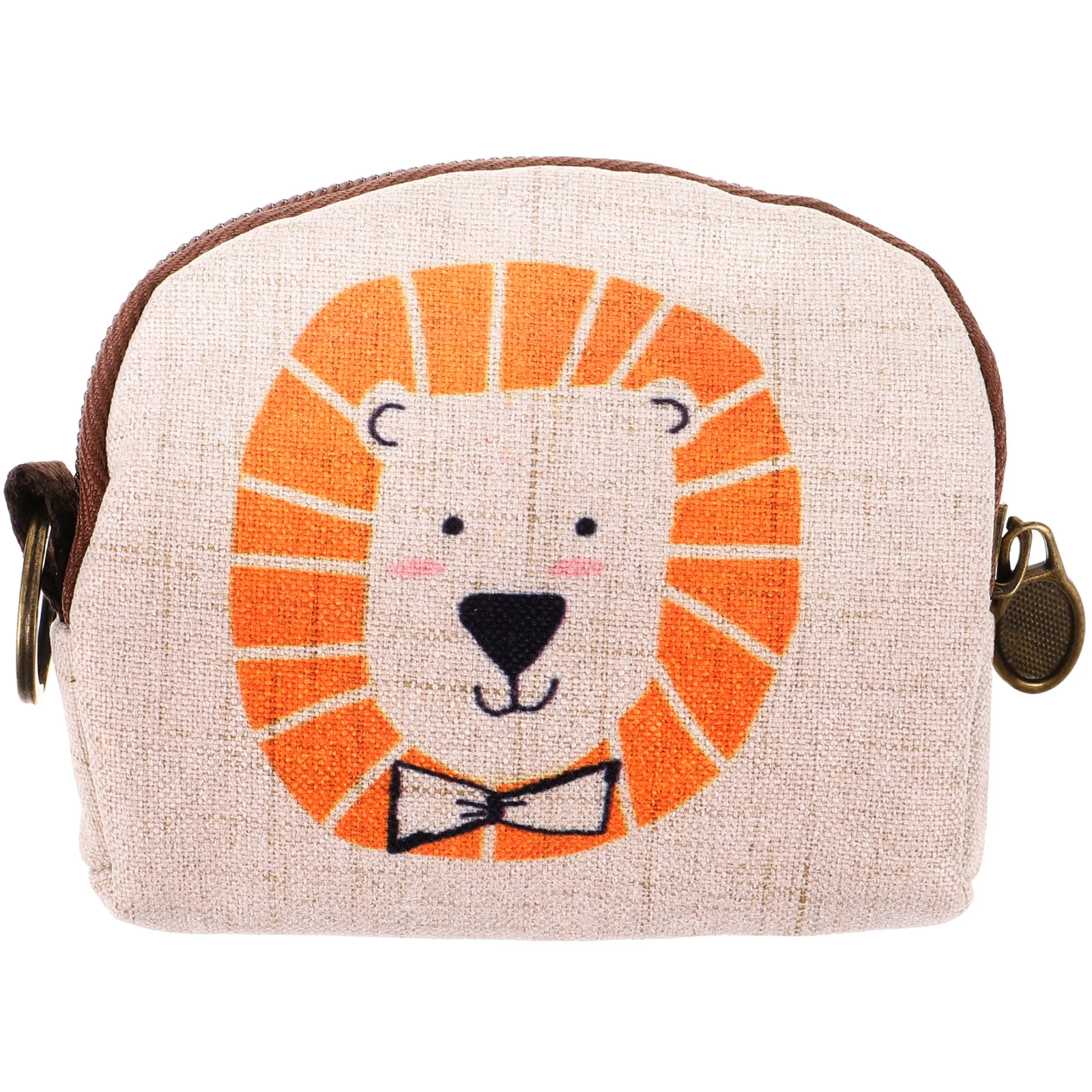 القطن الكتان عملة الحقيبة الكرتون طباعة صغيرة سستة المحفظة حقيبة مفاتيح المحمولة تغيير المحفظة للنساء محفظة نسائية للعملات المعدنية #4