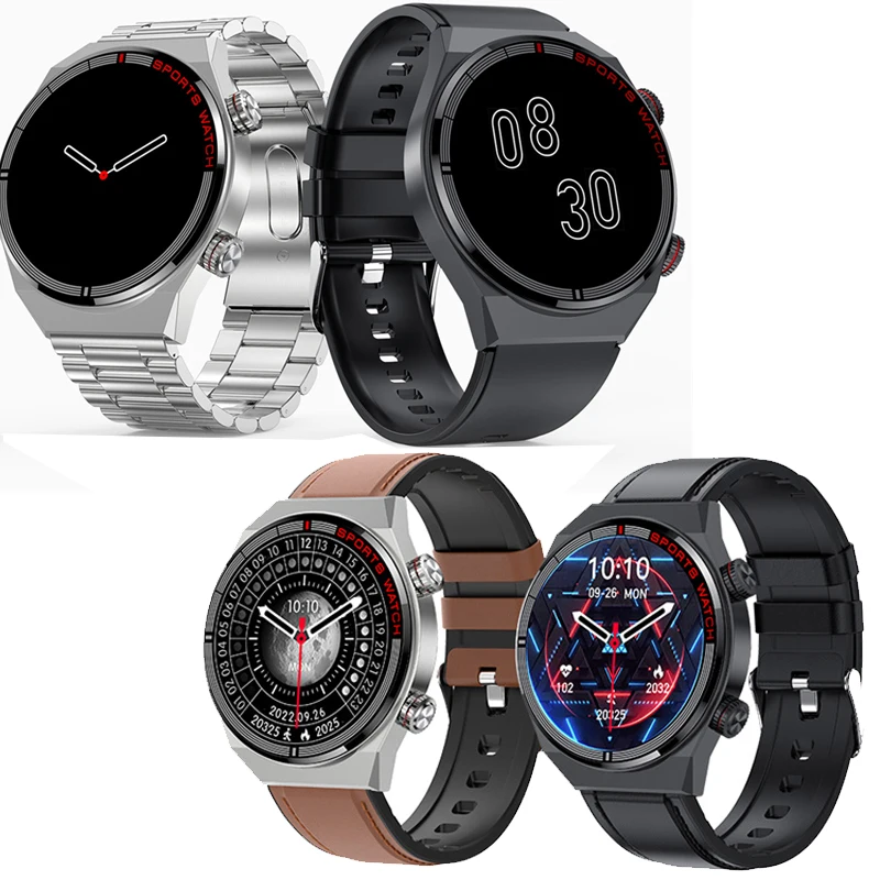 Round Bluetooth Answer Call Watches 100+ Sport Smartwatch Men Women For Blackview Bv 9700 9600 6800 9500 Oukitel U25 23/18 Wp2