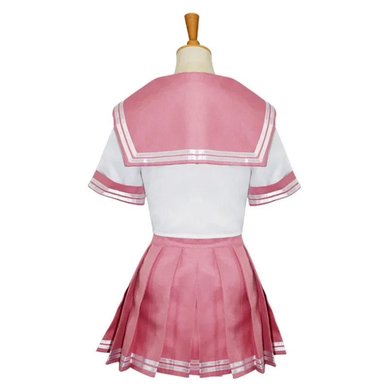 ZA01 FGO Fate Grand Order Fate Apocrypha Astolfo Cosplay Costume Girls JK School Uniform Cute Pink Top Skirt Anime CostumesZa0@