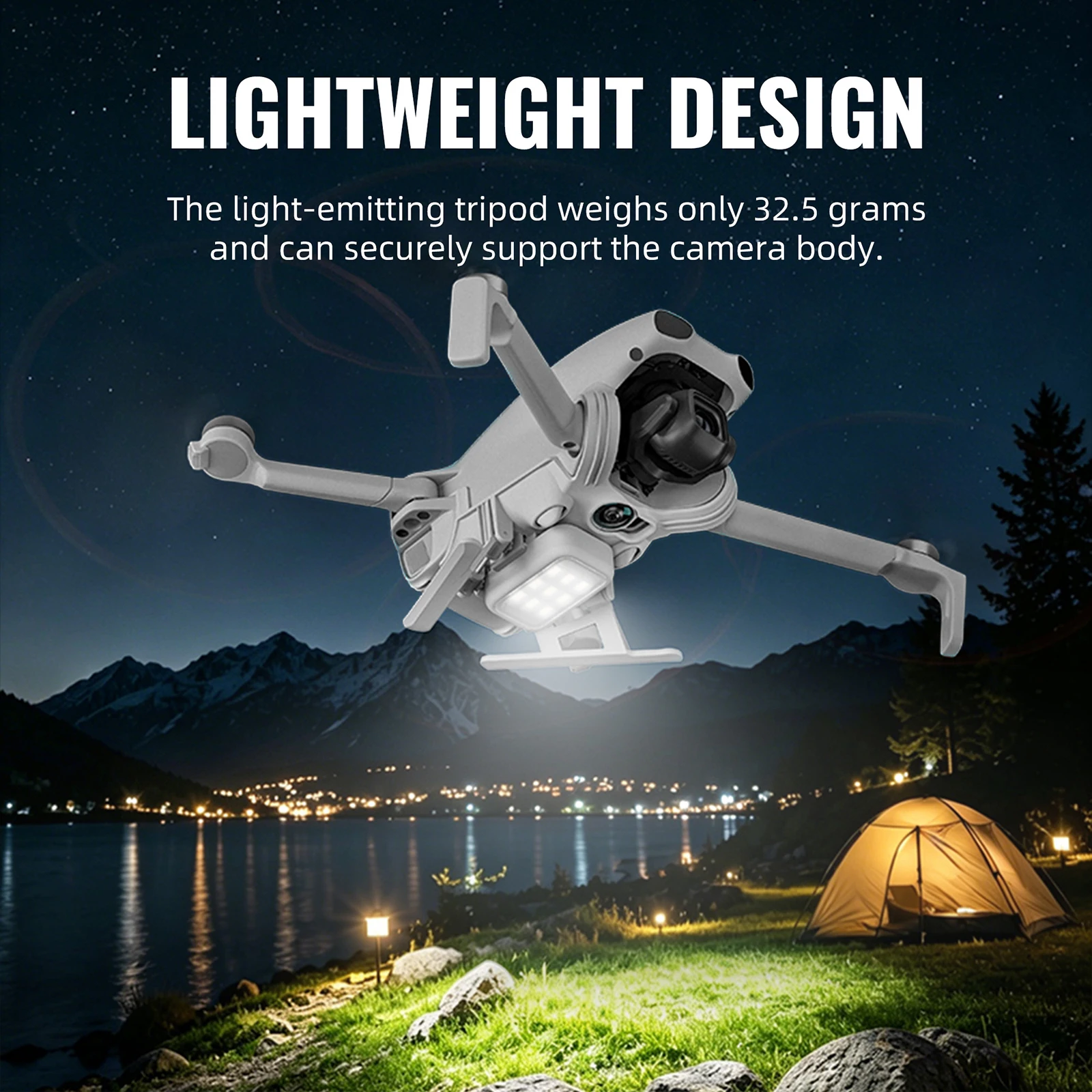 Height Extension Landing Gear for Lito 1/X1 Drone Quick-Release Landings Gears Legs for Drone Accessories Extension Kit