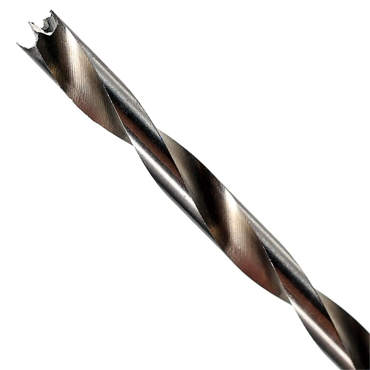 

A58Z Drill Bits 5mm Dia Straight Round Shank Drill Metric Brad Point Spiral Twist Drill Bits for Carpenter Woodworking