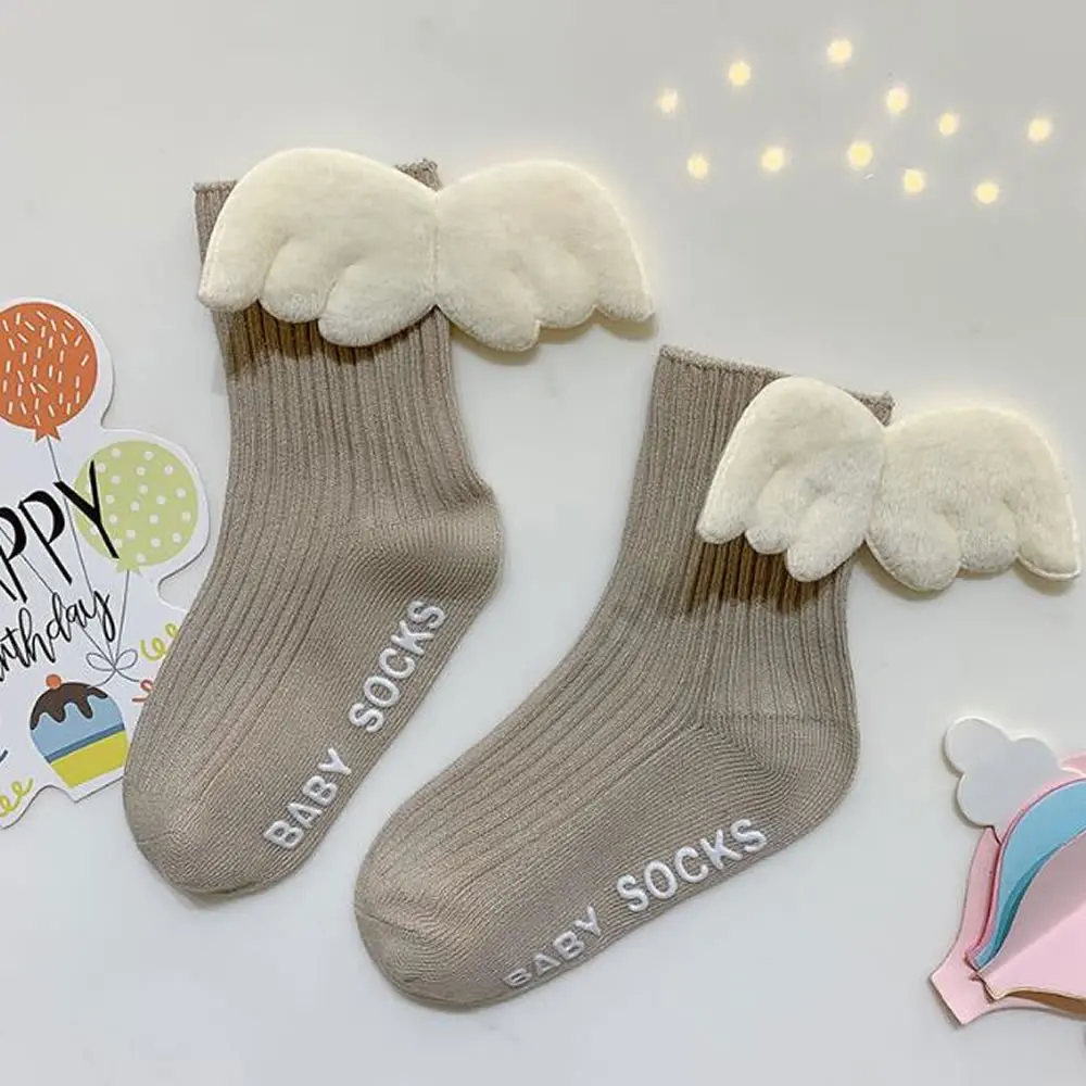 New baby toddler bow knee-length soft cotton lace baby socks bow Christmas socks