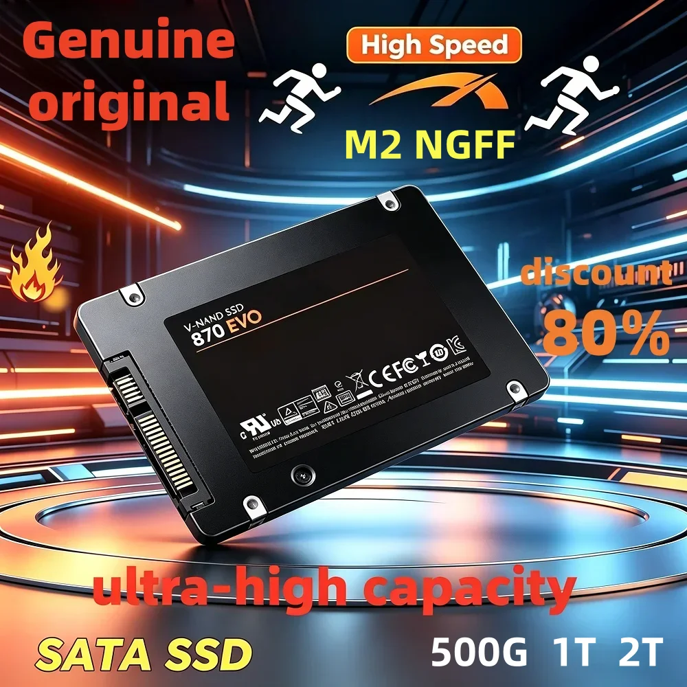 Disco Duro Interno de Estado Sólido Original 2026 de 1 TB, Disco Duro SATA3 de 500 GB para Xbox 360 Slim, Laptop/MAC, PS4