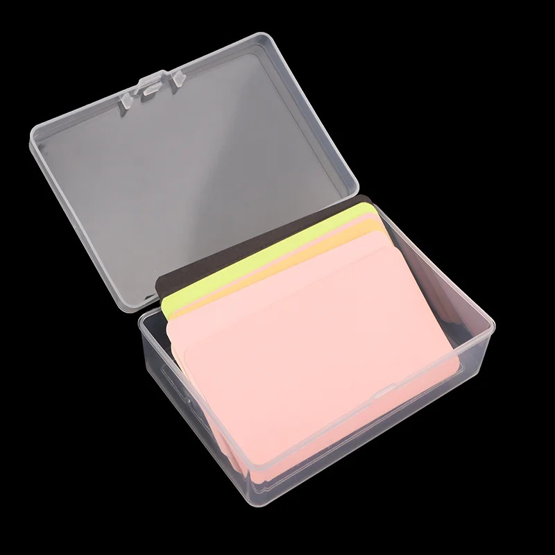 

1/5Pcs Board Games Card Organizer Transparent Plastic Boxes Playing Cards Container Storage Case Packing Poker Game Card Box