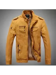 

Men's Winter Leather Jaets Coats Casual Coat Men's Jaet Seven Sve Long Autumn Season No Brand Registered Trademark