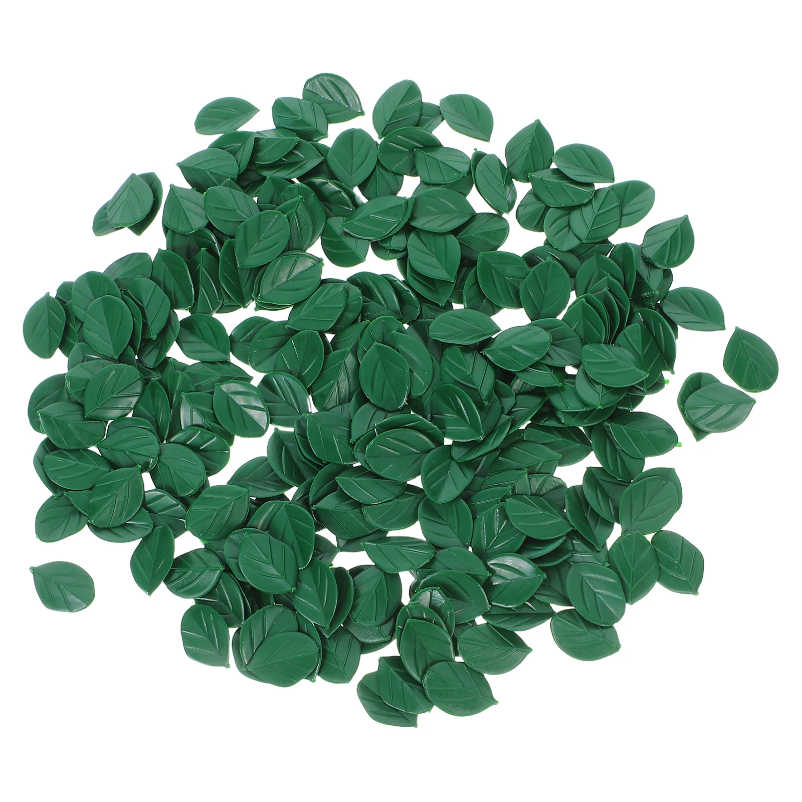 

200pcs Artificial Green Leaves Mini Faux Greenery Realistic Simulation Plants For Home Office Decor Crafts Non-Fading