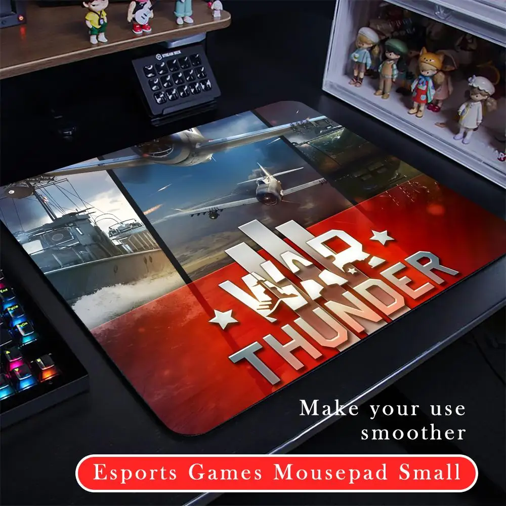 War Thunder Mouse Pad Cartoon rubber Small mouse pad desktop computer office keyboard e-sports ROGs game