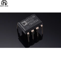 AD711 Precision Low Noise FET Input Operational Amplifier Single Channel HIFI Audio Amplifier DIY Upgrade Replacement NE5534