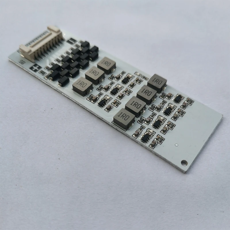 Placa balanceadora ativa 8s 1.2a lifepo4 lipo li-ion bateria de lítio módulo equalizador de transferência de energia versão indutiva