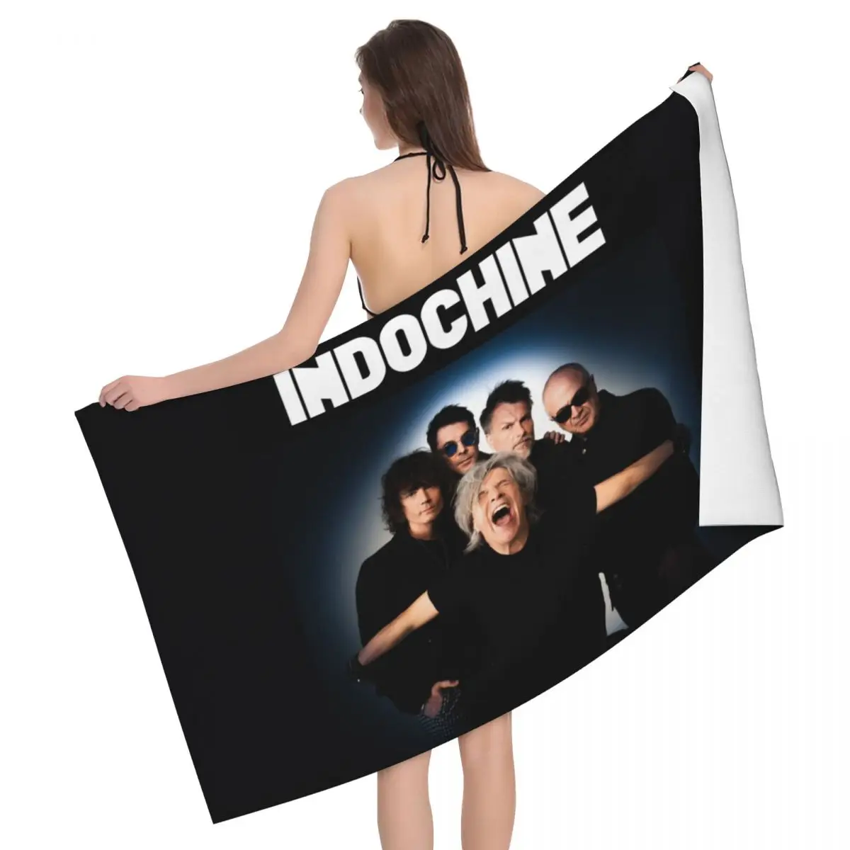 Custom Indochine 2021 Tokaug Beach Towel Quick Drying Super Soft Microfiber Bath Sauna Towels