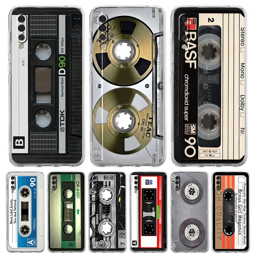

Retro Cassette Radio Phone Case For Samsung Galaxy S25 S23 S24 S22 Ultra Plus Shockproof Cover For Galaxy S24+ S23+ S25+ Shell