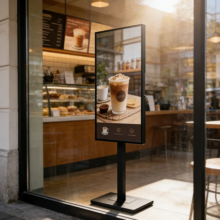 

Indoor high-brightness hoisting advertising double-sided digital signage shop window display 32/43/49/55/65 inches