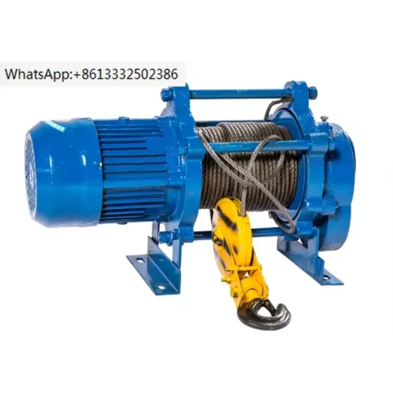 ونش حبل سلك فولاذي كهربائي 1.5 طن