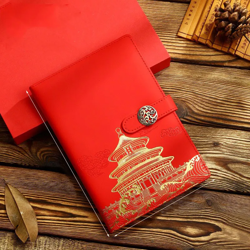 2025customized.Factory Custom Pu Leather Notebook Company set and School Awards NK245018