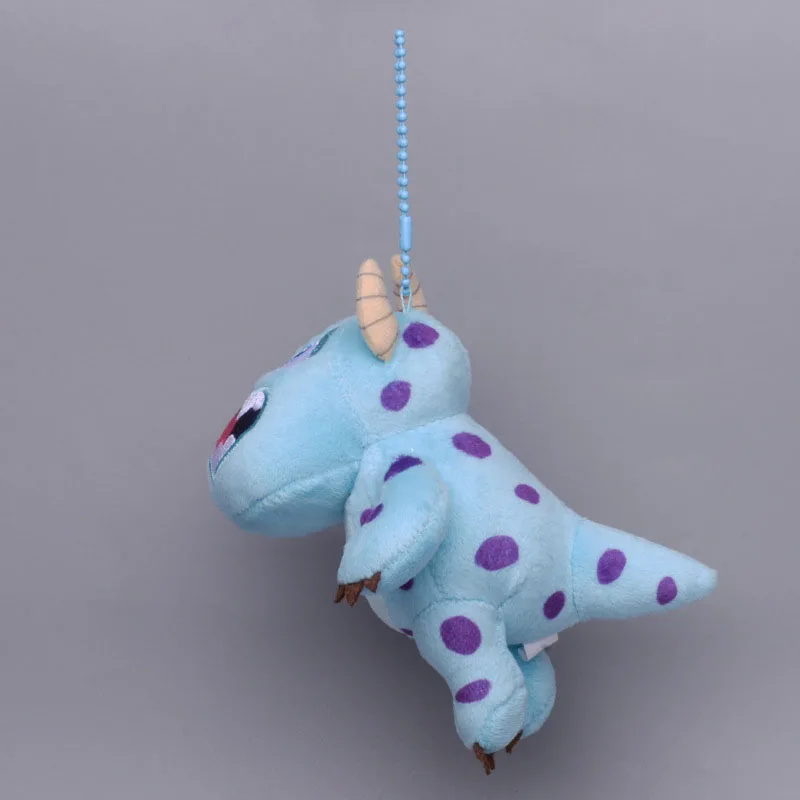 Kawaii Disney Mike Sullivan giocattoli di peluche portachiavi zaino ciondolo bambola di pezza morbida decorazione per ragazze regali di festa per bambini