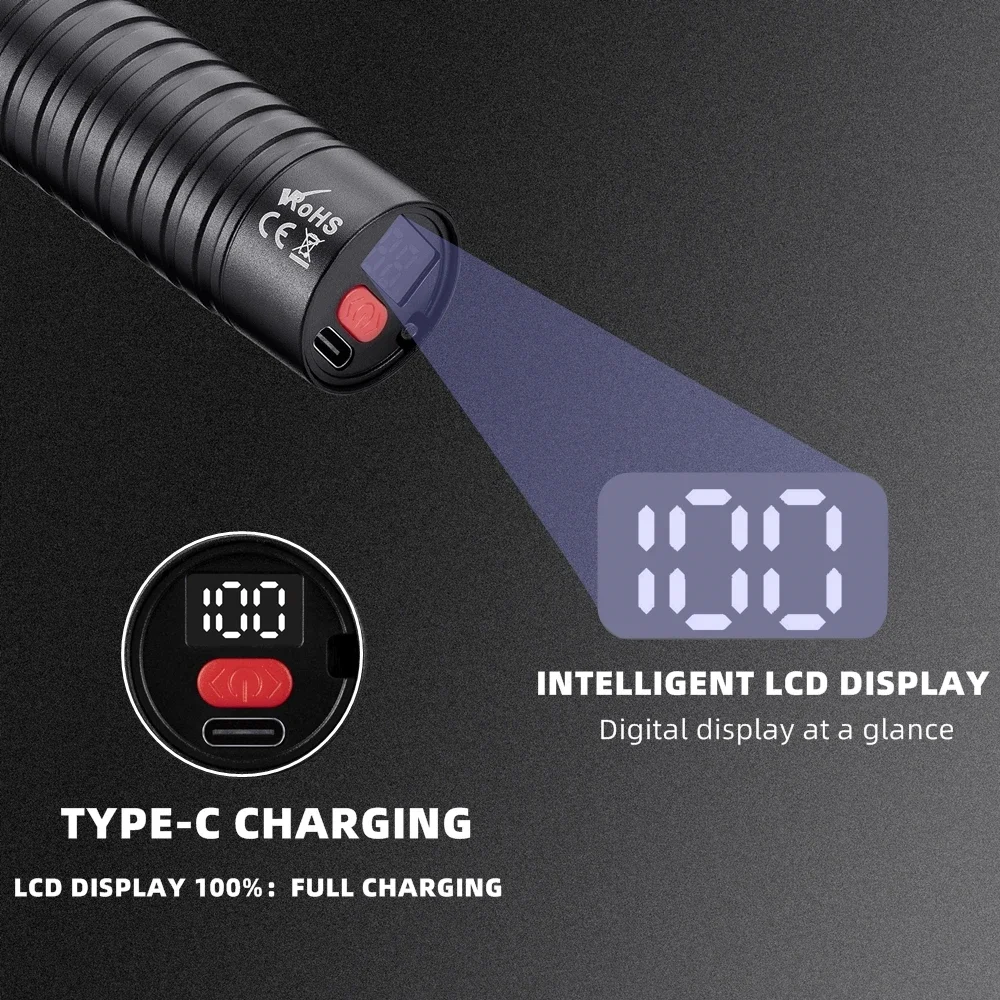 Black Light UV Light 395nm/365nm UV Flashlight Powerful Blacklight Flashlight Portable Black Light Torch for Pet Urine Scorpion