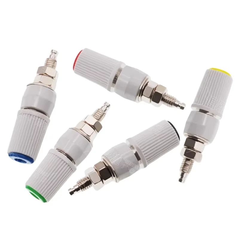 1PCS High Current 30A M5 Type 4mm Amplifier Female Banana Jack Socket Test Binding Post