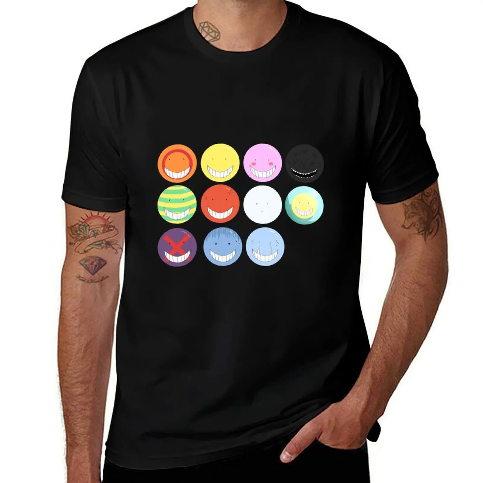 Koro Sensei Emote Page T-Shirt Essential Solid Color T-Shirt