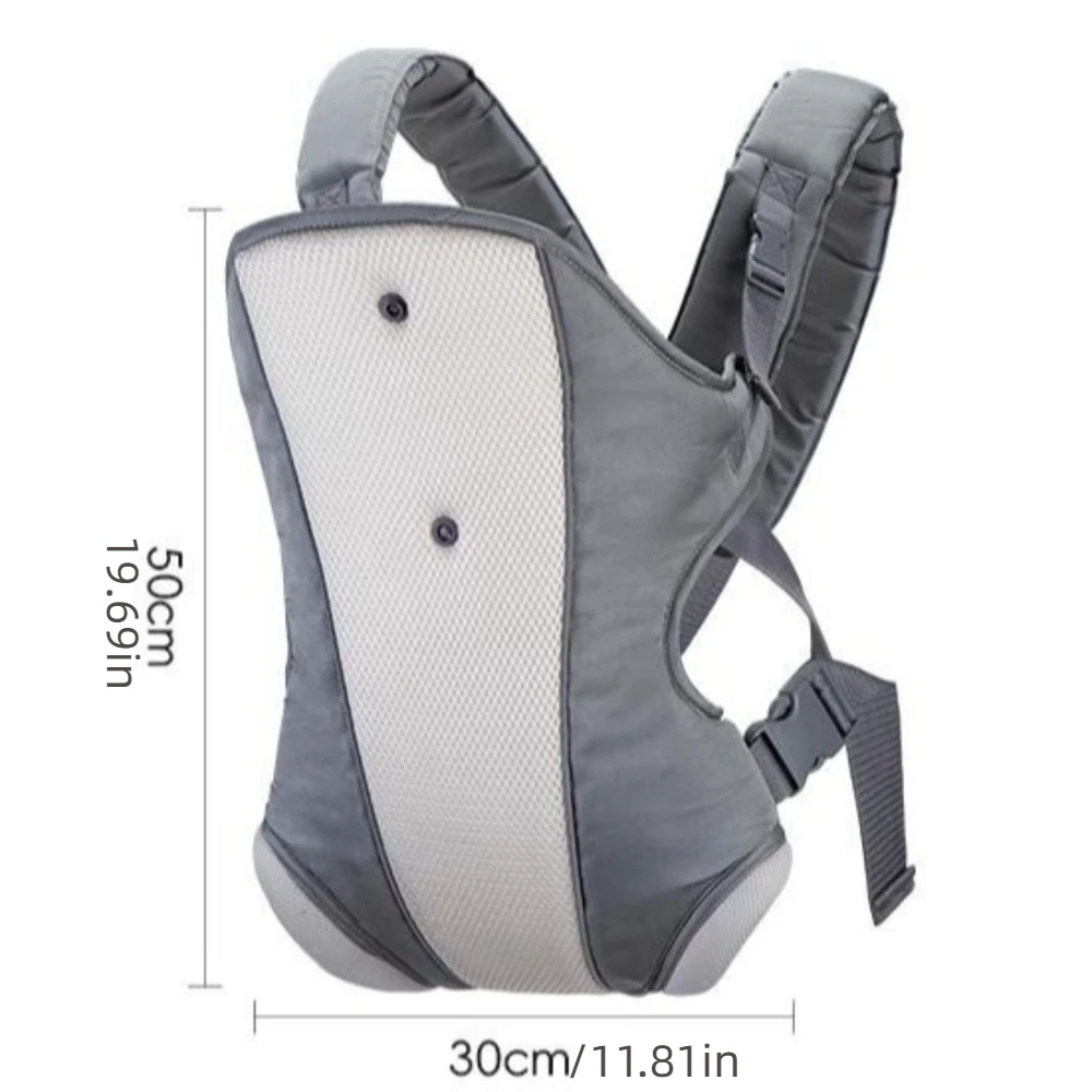 Ergonomic Newborn Kangaroo Wrap Easily Adjustable Hipseat Waist Belt Front Facing Baby Carrier Breathable 4-In-1 view 5