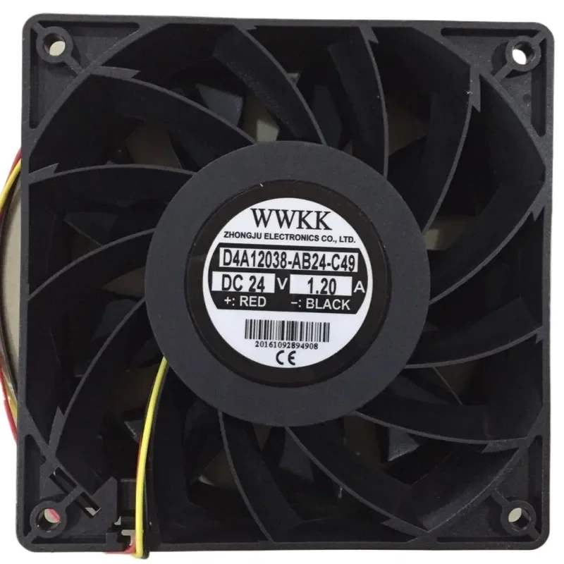 D4A12038-AB24-C49 for DC24V 1.20A Large Air-Cooled Fan