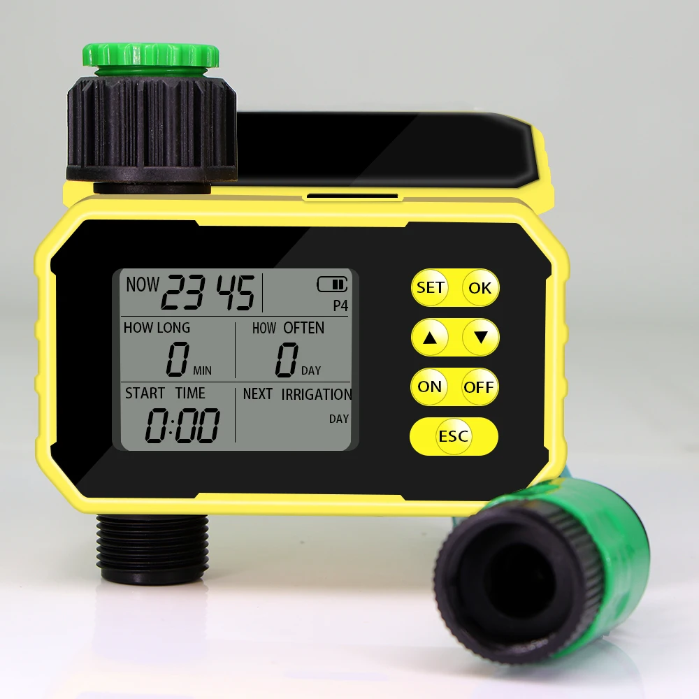 Солнечный Таймер N246 Для Полива Сада - Односторонний Распылительный Таймер, Подключи К Основной Трубе Солнечный Таймер N246 Для Полива Сада - Односторонний Распылительный Таймер, Подключи К Основной Трубе