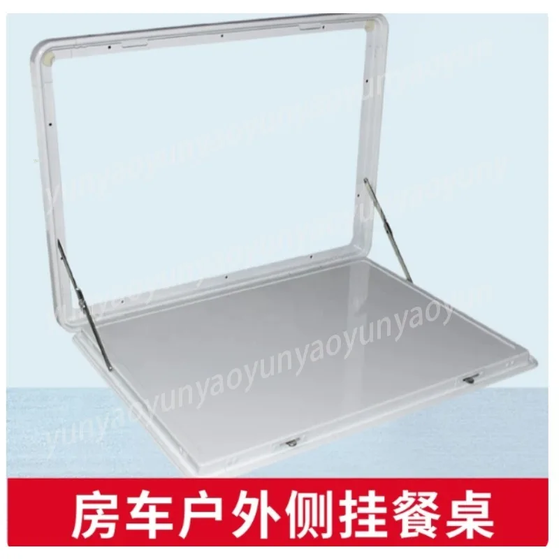 RV Wall Mount Drop Leaf Folding Table Lockable Camper Van Trailer Outdoor Conversion Picnic Accessory