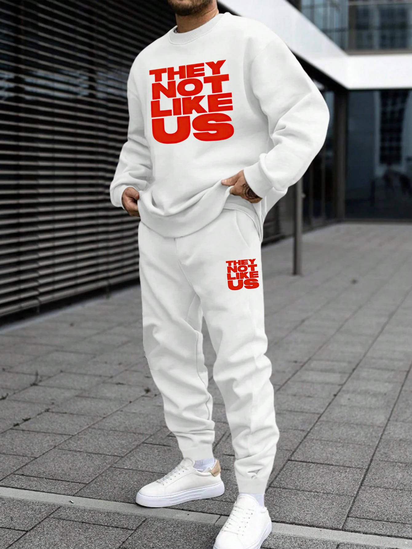 

Мужской осенне-зимний повседневный спортивный пуловер, костюм-толстовка