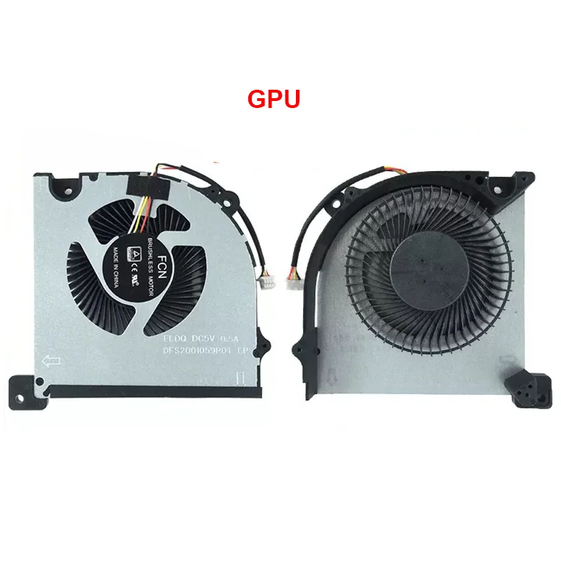 New Genuine Laptop Cooler CPU GPU Cooling Fan For Hasee G9 G10-CR7P1 CT7PK CU7PK CU7PS CU7PF  Z9 Z10 PB50