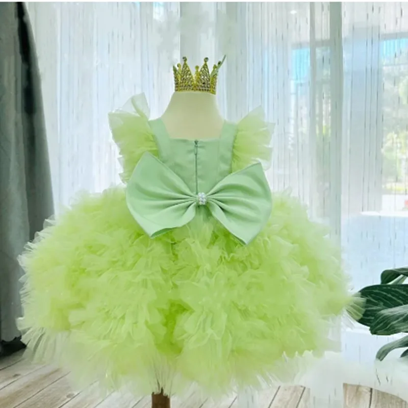 Children's dress 0-12 years old Christmas banquet performance elegant evening dress fashionable birthday girl princess dress