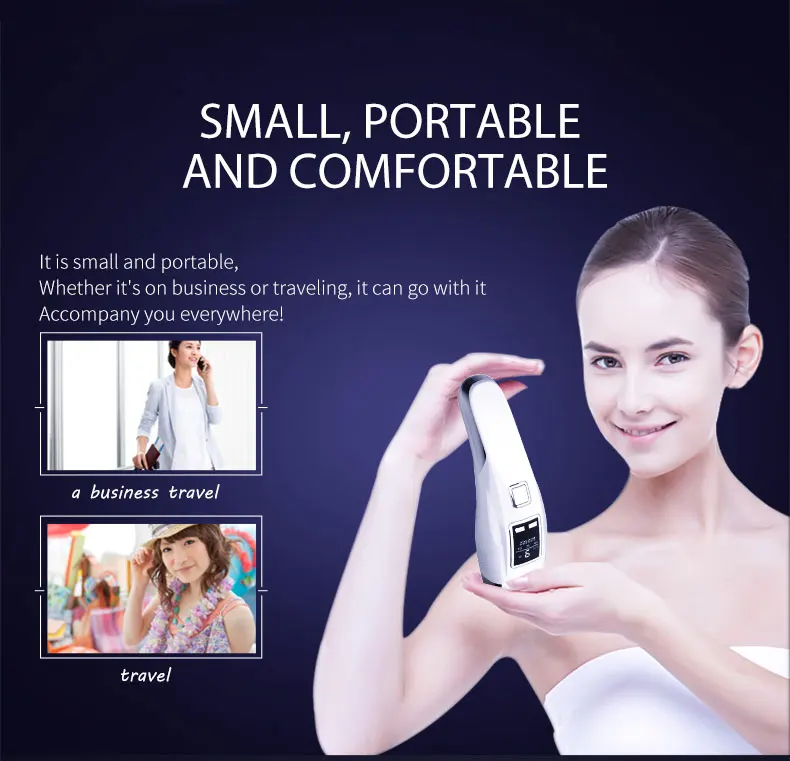 Flashes Women/Men's Home Use Permanent Machine Upgrade Ice Compress With US Plug
