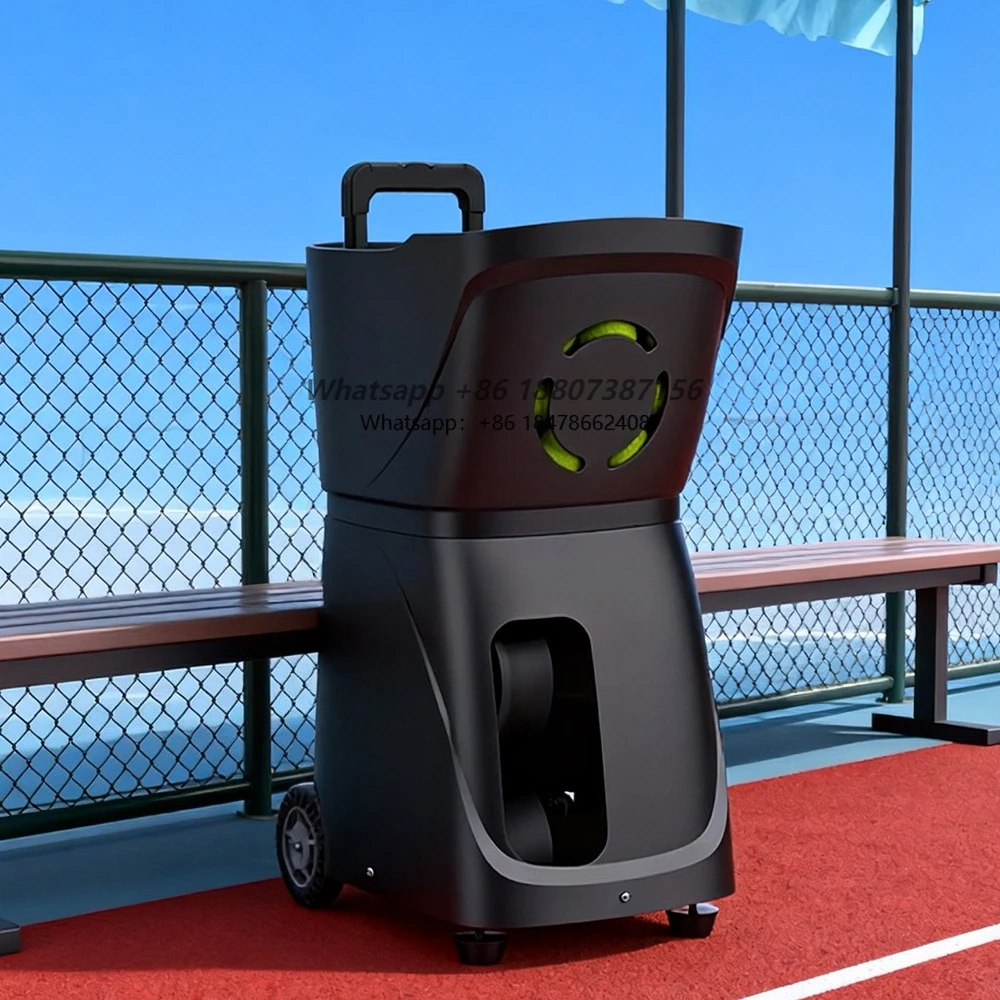 Multifunctional Automatic Tennis Ball Machine 20-120kmh Speed Adjustable Spin and Random Ball