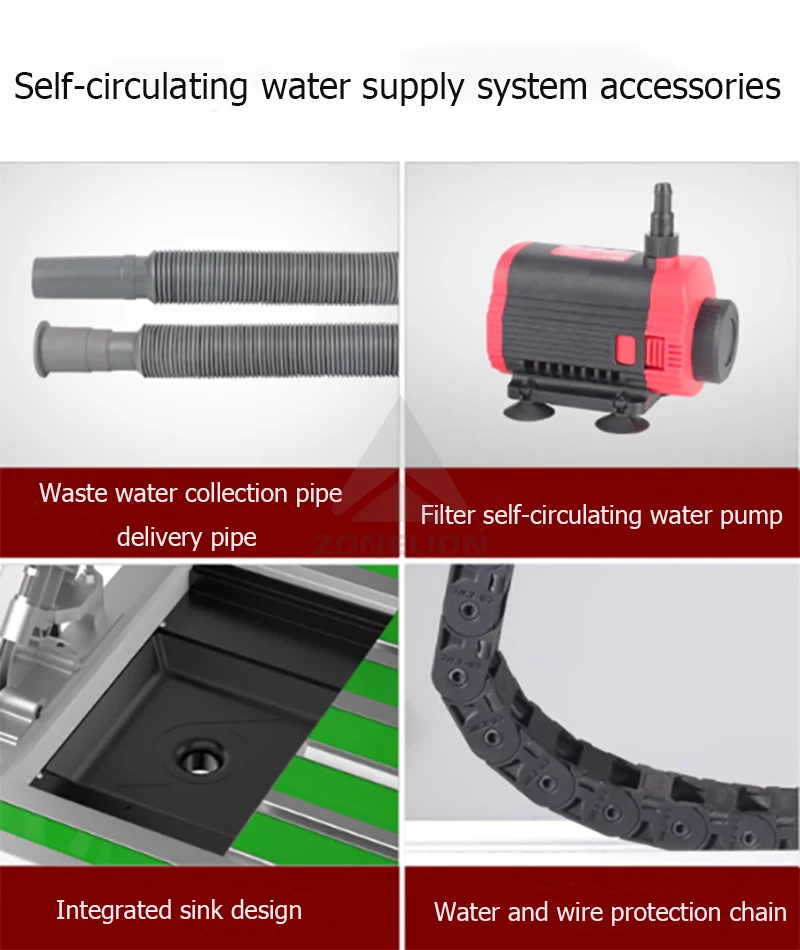 Automatic Cutting Machine Stone Marble Tile Saw Electric Convenient 45 Degree Tile Cutting Machine