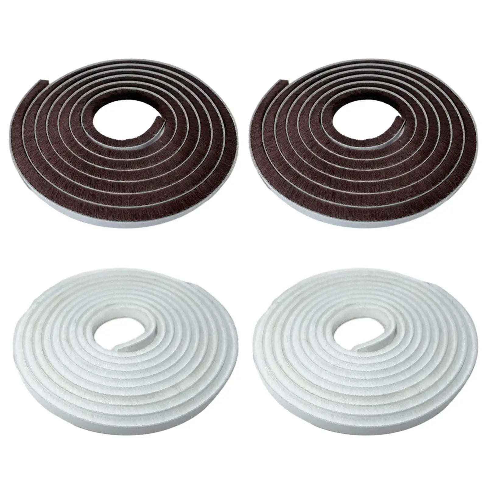 2x Weatherstrip Strong Stickiness Windproof Soundproof Door Weather Stripping