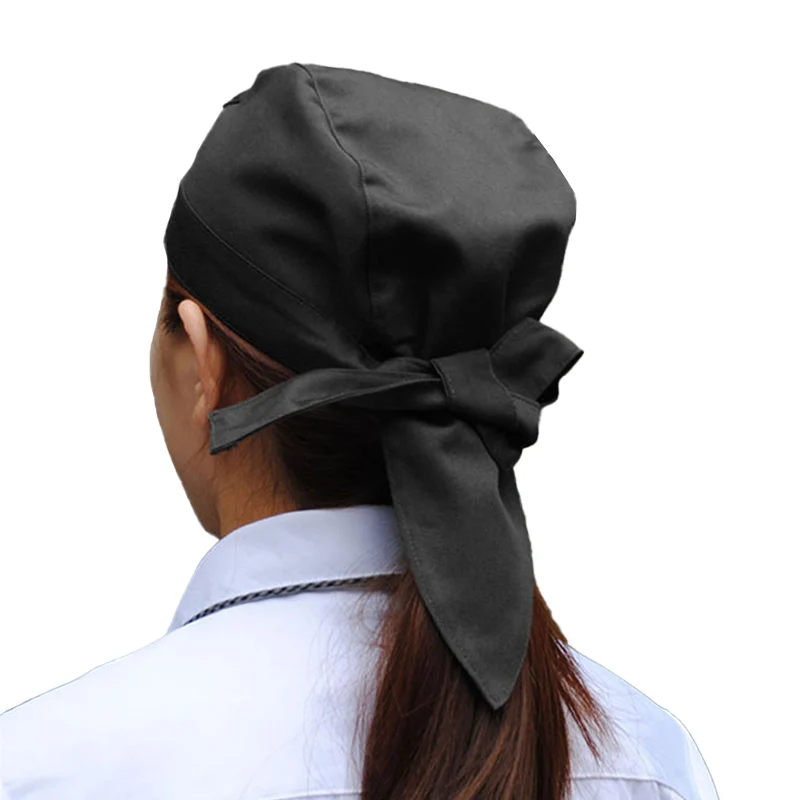 Chapéu de comida 2 pçs ajuste chef ocidental catering cozinhar cozinha trabalho boné cabeça pirata padaria churrasco chapéus de trabalho restaurante cozinhar boné