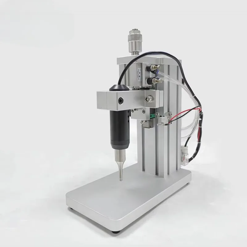 High Power PEEK Film Small Ultrasonic Spot Welding Machine with Foot Switch for Handheld Plastic Welding Machine