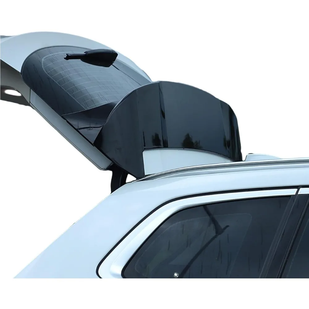 Rear Trunk Spoiler Wing Compatible with BMW X5 X5M 2019-2023 G05, Roof Spoiler Tail Lip Wing Bar Trim Gloss Black