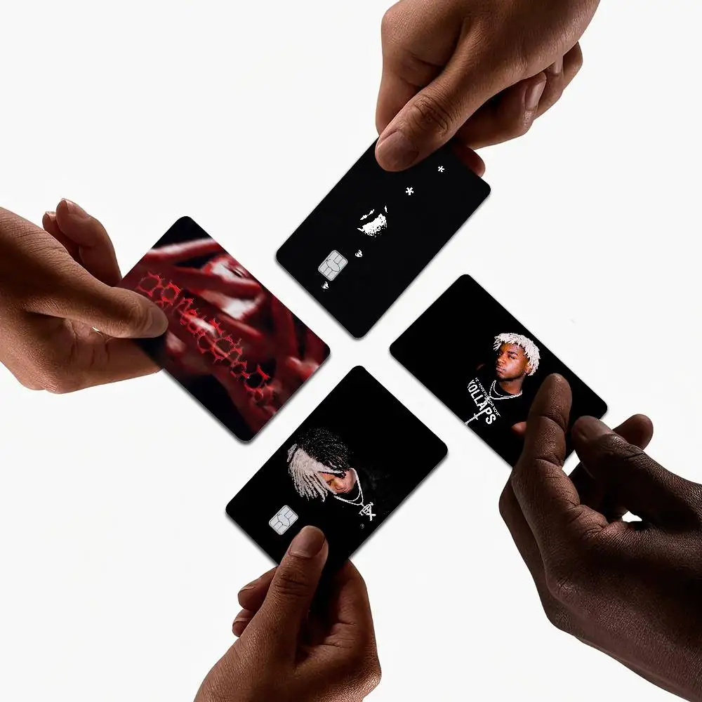 مغني الراب كين كارسون لعبة الفوضى الرائعة أنيمي ملصق فيلم غطاء الجلد للصغيرة الكبيرة لا رقاقة الخصم بطاقة الائتمان الجانب الأمامي #3