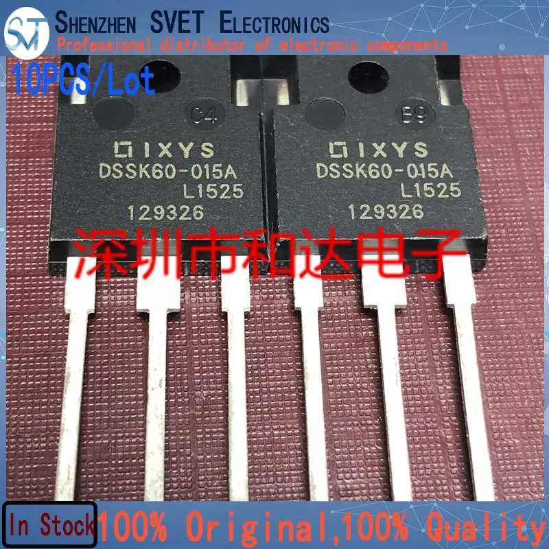 10PCS/Lot DSSK60-015A  TO-247 150V 60A  Imported Original In Stock