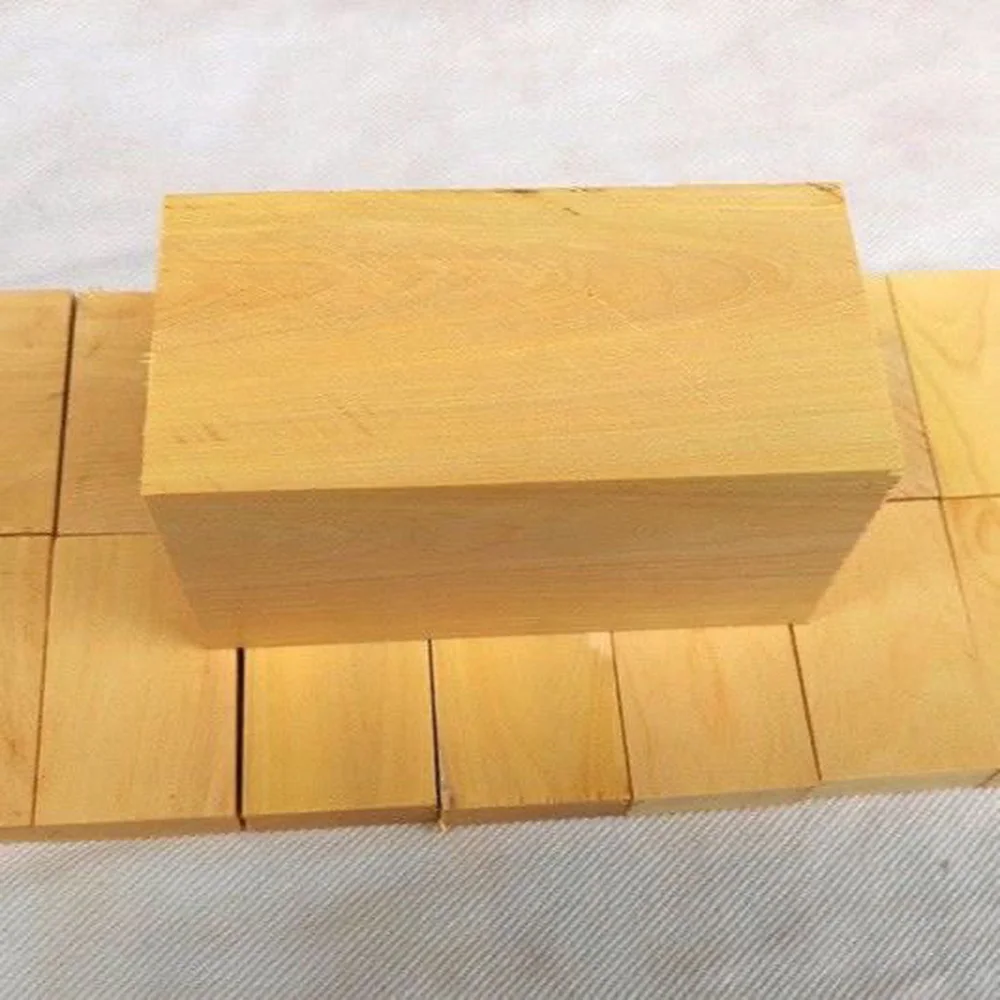 جبل العرعر الخشب خشب البقس عالية الكثافة نحت لوحة اليدوية DIY سجل المواد سكين مقبض الحرف إنتاج المواد الخام #4