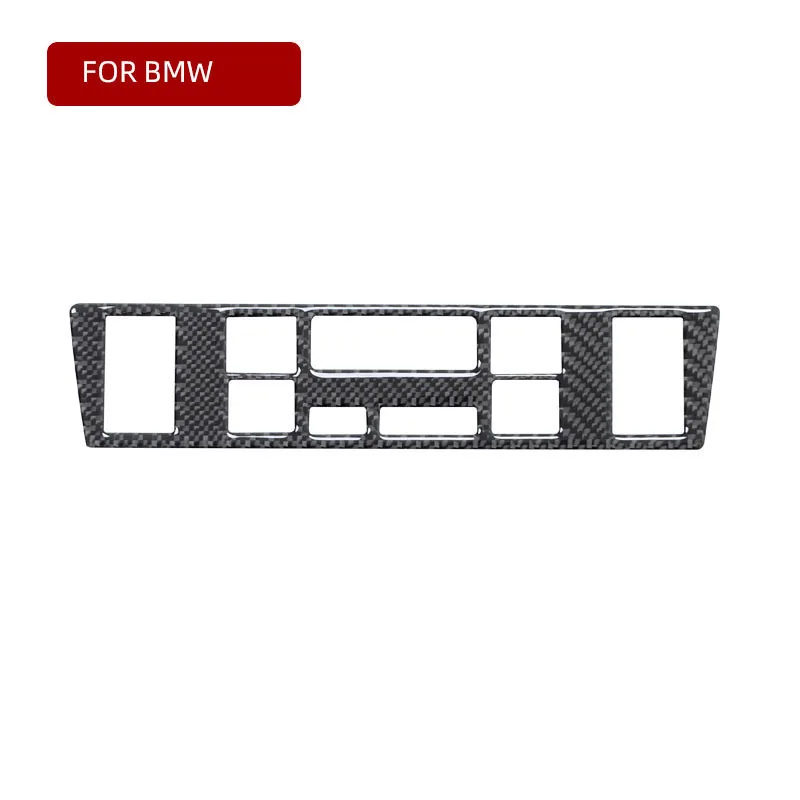 

For BMW 98-03 5 Series E39 Carbon Fiber Interior Modification AC Control Panel Decoration Sticker