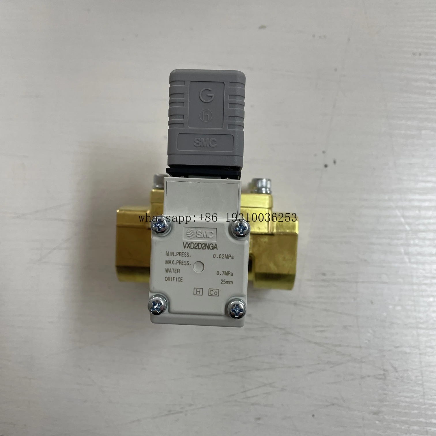 

SMC VXD Series Pilot Operated 2 Port Solenoid Valve For Water