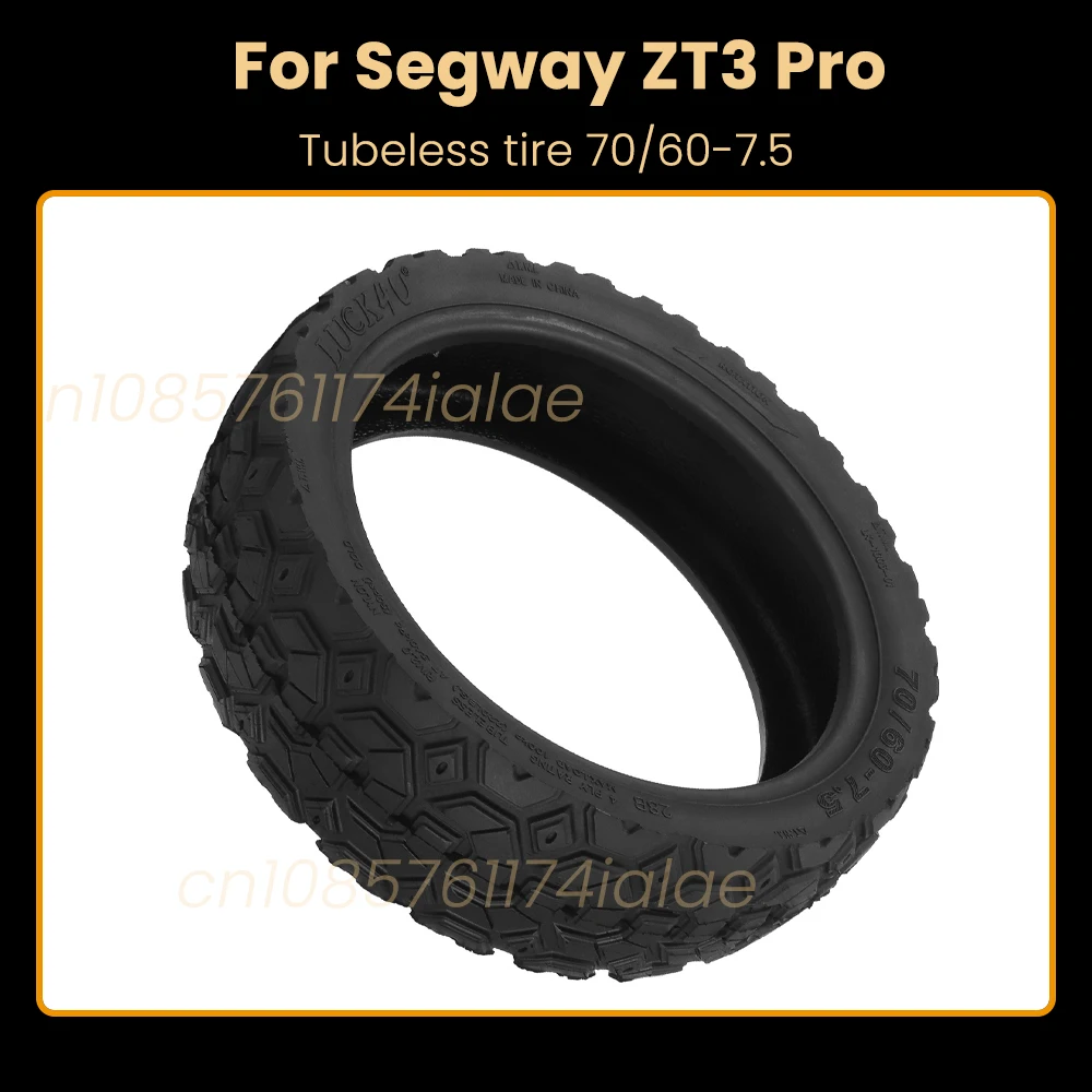 

Вакуумные шины 70/60-7,5 для бездорожья для электрического скутера Segway Ninebot ZT3 ZT3 Pro, устойчивые к проколам, бескамерные шины с дополнительным захватом